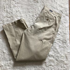 Patagonia oraganic cotton tan chino size 34